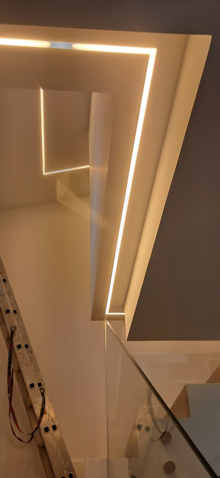 LED escalera doble